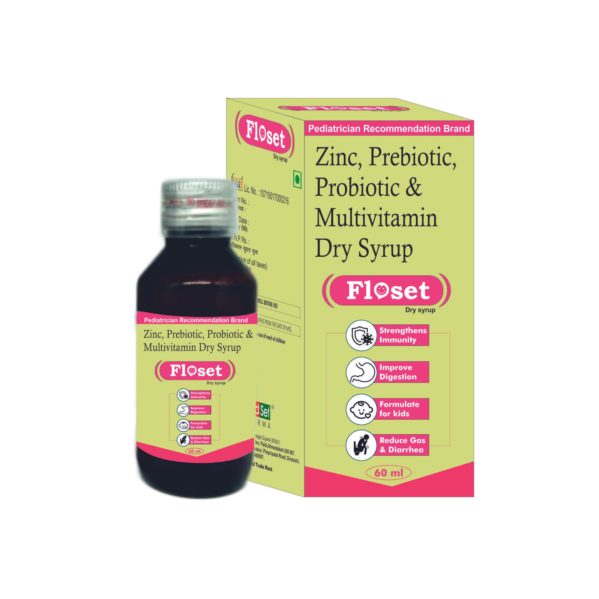 FLOSET DRY-SYRUP